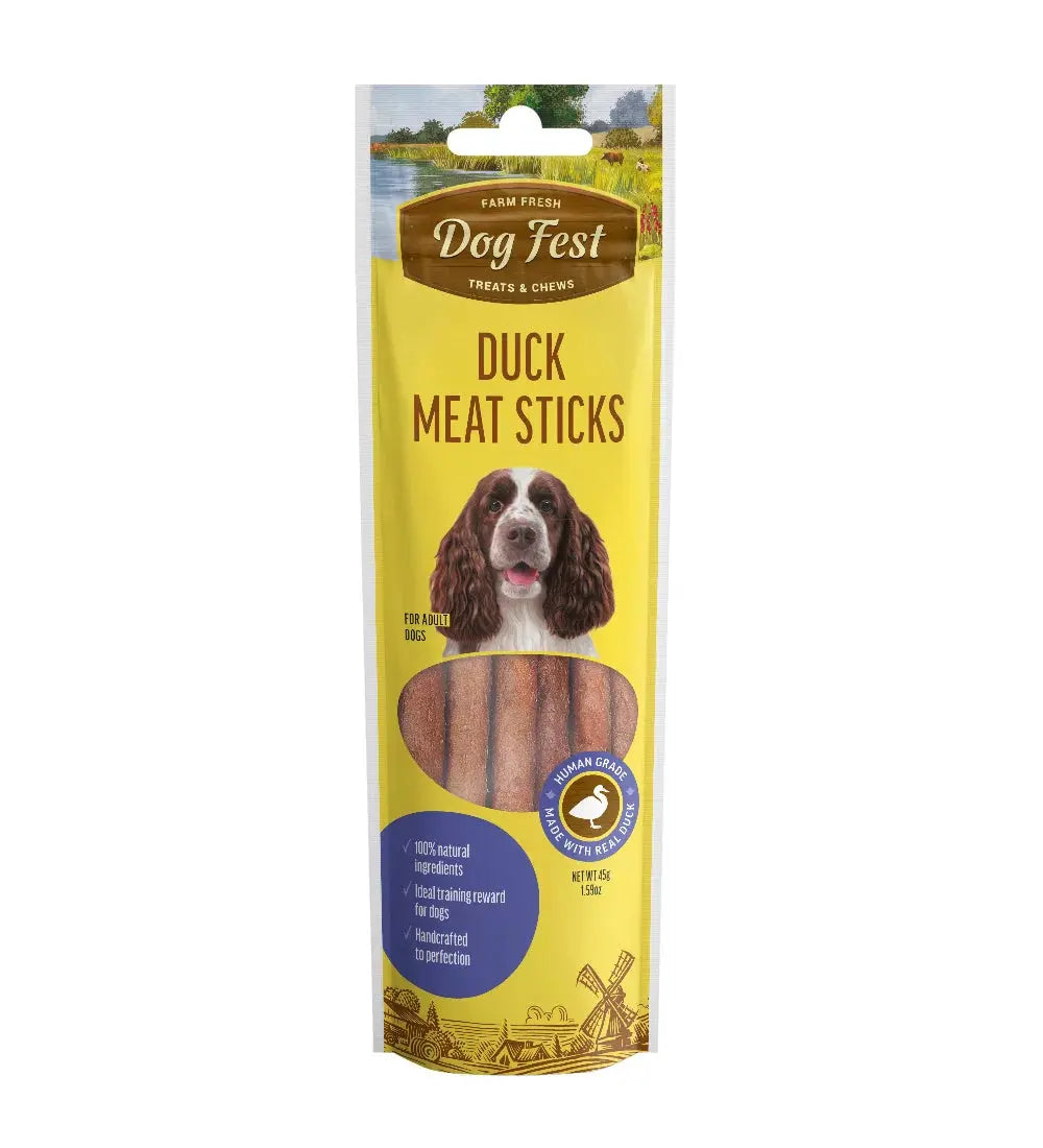 DOG FEST MEAT STICKS FOR ADULT DOGS 45G Dog Fest