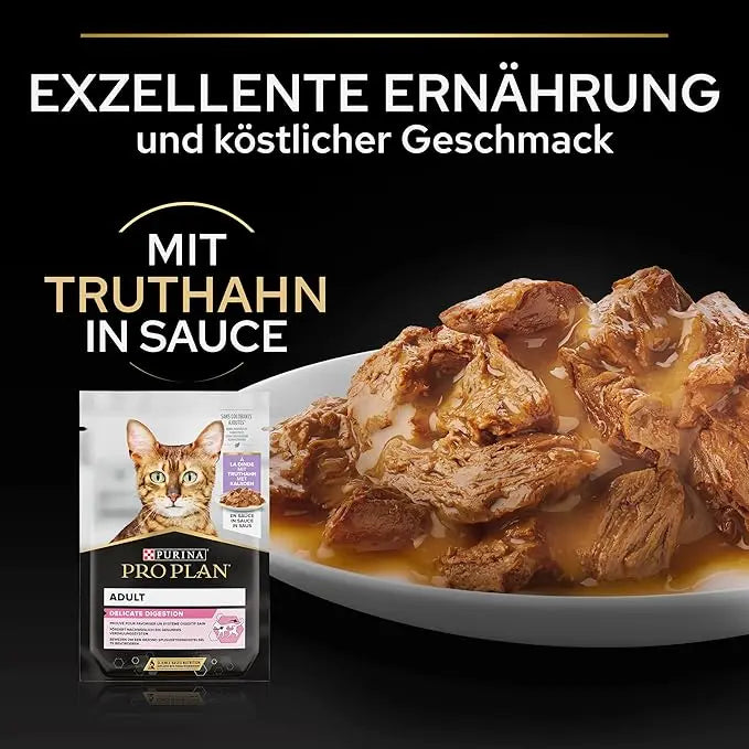 PURINA® PRO PLAN® DELICATE DIGESTION TURKEY WET CAT FOOD 26X85G Purina Pro Plan