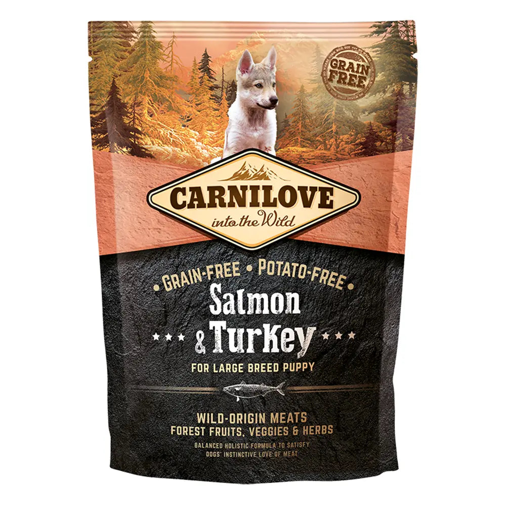 CARNILOVE SALMON & TURKEY FOR LARGE BREED DOGS Carnilove
