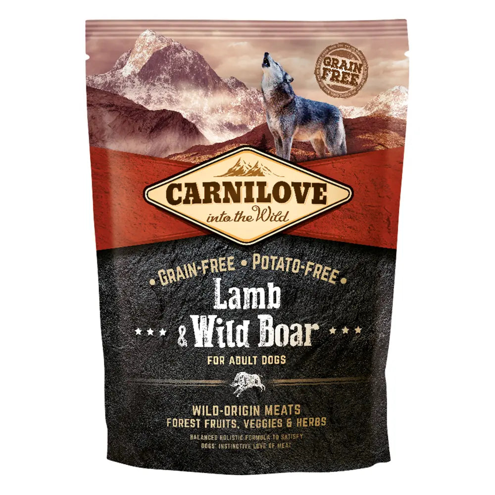 CARNILOVE LAMB & WILD BOAR FOR ADULT DOGS Carnilove