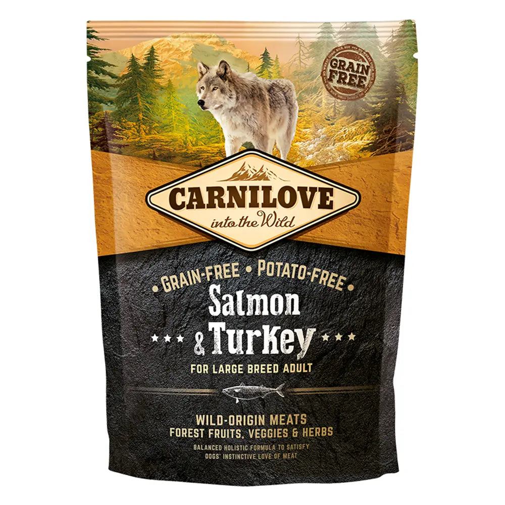 CARNILOVE SALMON & TURKEY FOR LARGE BREED DOGS Carnilove
