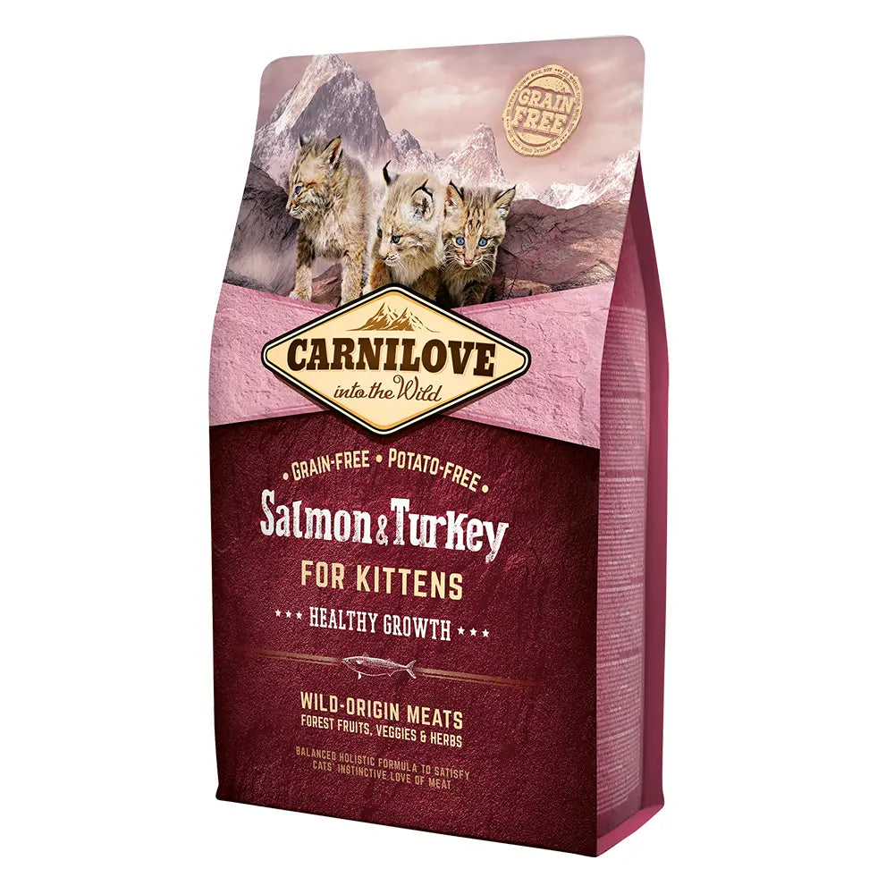CARNILOVE SALMON & TURKEY FOR KITTEN Carnilove