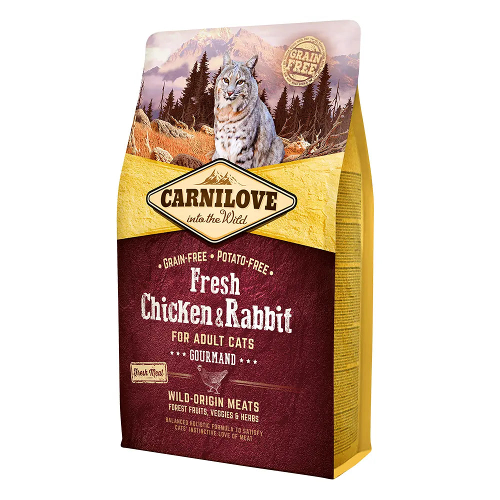 CARNILOVE FRESH CHICKEN & RABBIT FOR ADULT CATS Carnilove
