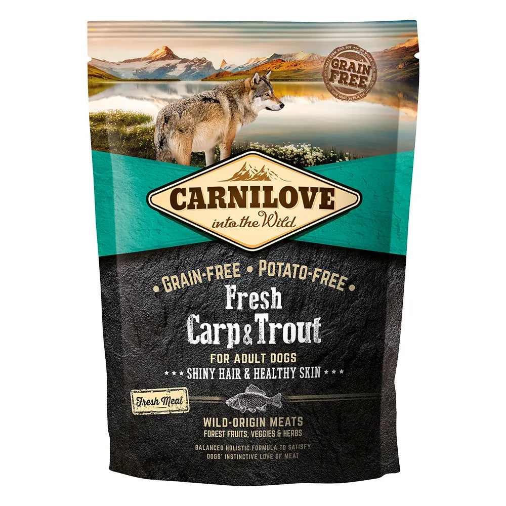 CARNILOVE FRESH CARP & TROUT FOR ADULT DOGS Carnilove