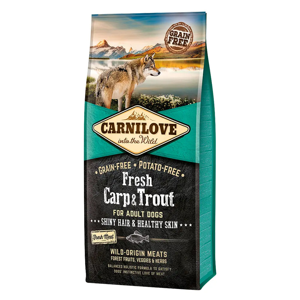 CARNILOVE FRESH CARP & TROUT FOR ADULT DOGS Carnilove