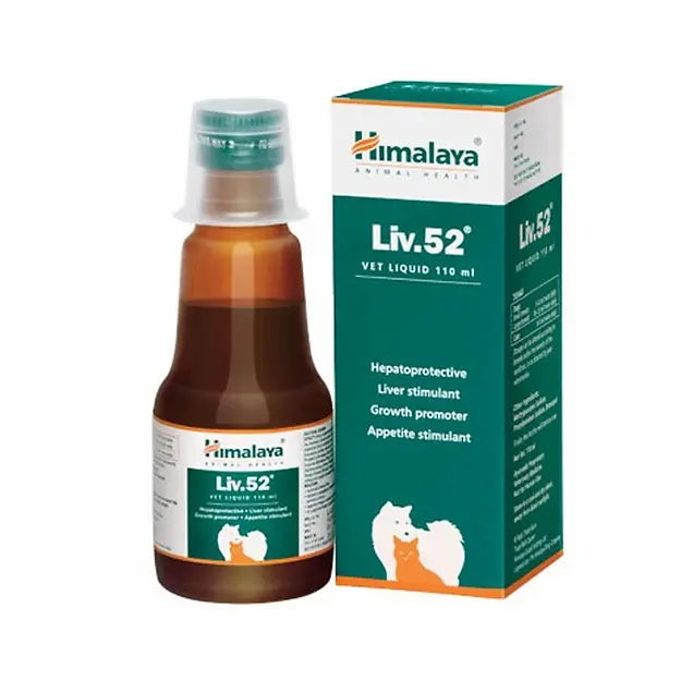 HIMALAYA LIV 52 PET LIQUID 110 ML FOR DOGS & CATS (INCREASE APPETITE) Himalaya