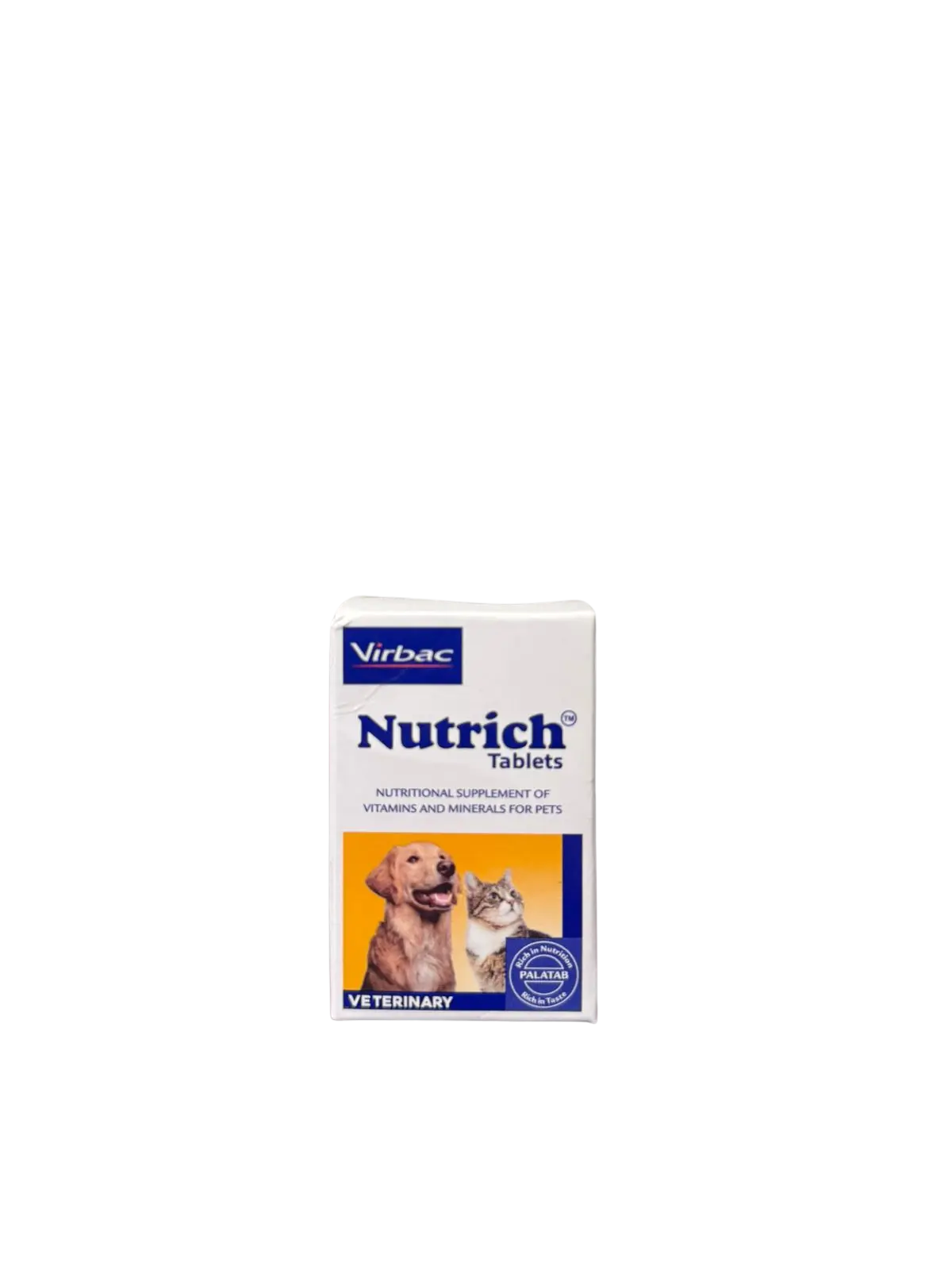 NUTRICH TABLETS FOR PETS 30 TABLETS VIRBAC