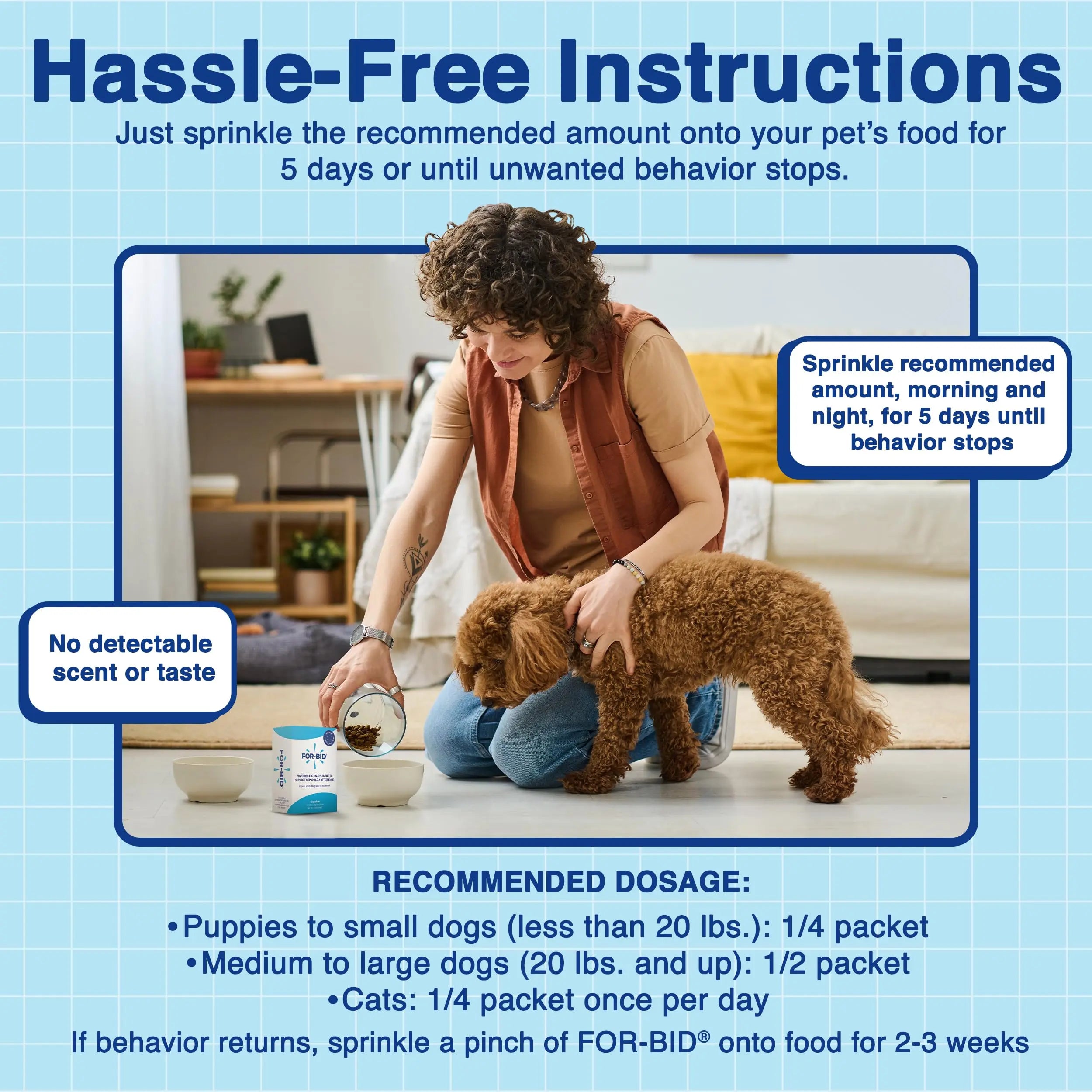 FOR-BID STOOL EATING DETERRENT FOR DOGS AND CATS ALPAR