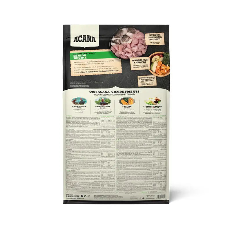 ACANA SENIOR RECIPE DRY DOG FOOD ACANA