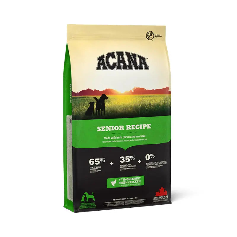 ACANA SENIOR RECIPE DRY DOG FOOD ACANA