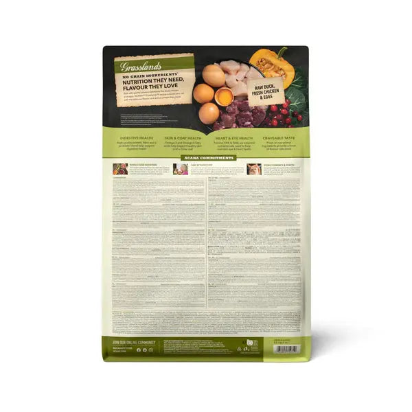 ACANA HIGHEST PROTEIN GRASSLAND DRY CAT FOOD ACANA