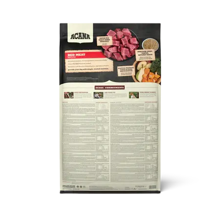 ACANA CLASSICS RED MEAT RECIPE DRY DOG FOOD ACANA