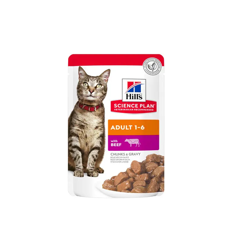 HILL'S SCIENCE PLAN ADULT CAT FOOD POUCH 85G Hills