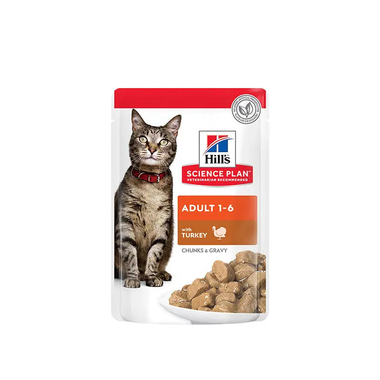 HILL'S SCIENCE PLAN ADULT CAT FOOD POUCH 85G Hills