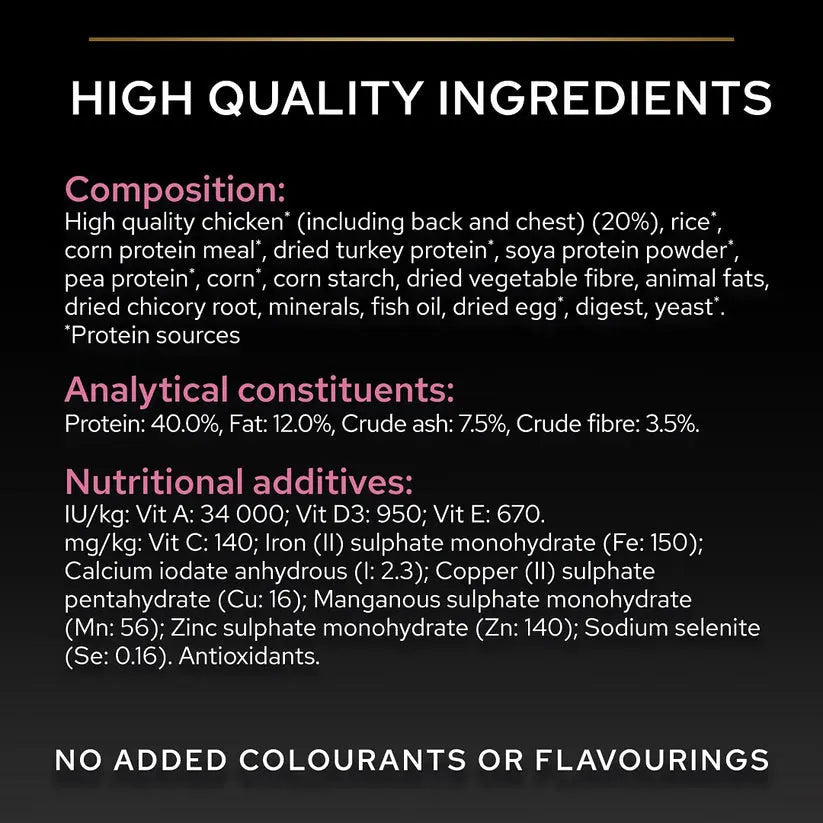 PURINA® PRO PLAN® ADULT STERILISED DELICATE DIGESTION CHICKEN DRY CAT FOOD PetFit.ae