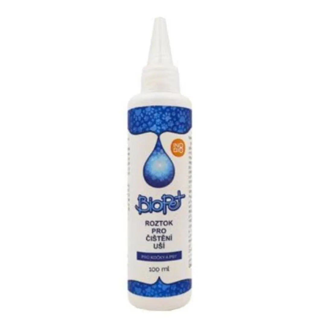 BIOPET EAR CLEANING SOLUTION FOR DOG & CAT 100 ml Ruvera