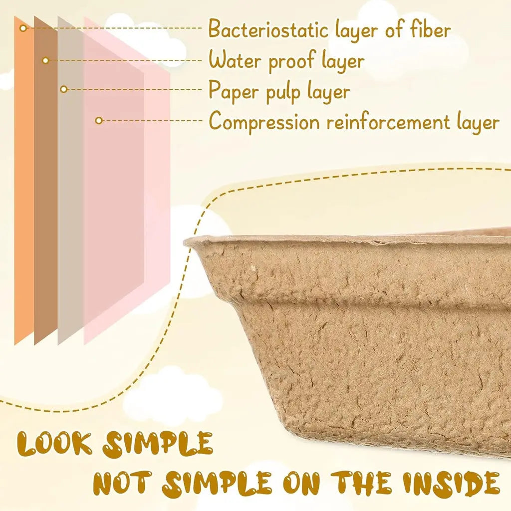 BIOLINE DISPOSABLE CAT LITTER BASIN