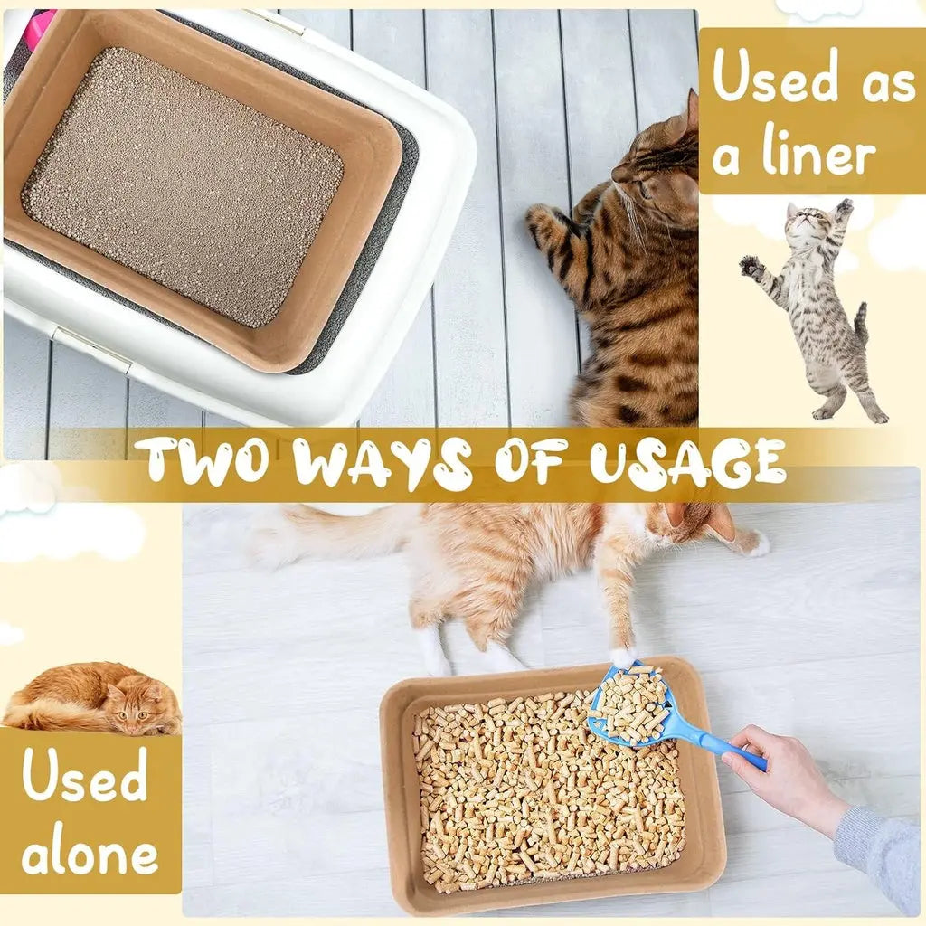BIOLINE DISPOSABLE CAT LITTER BASIN
