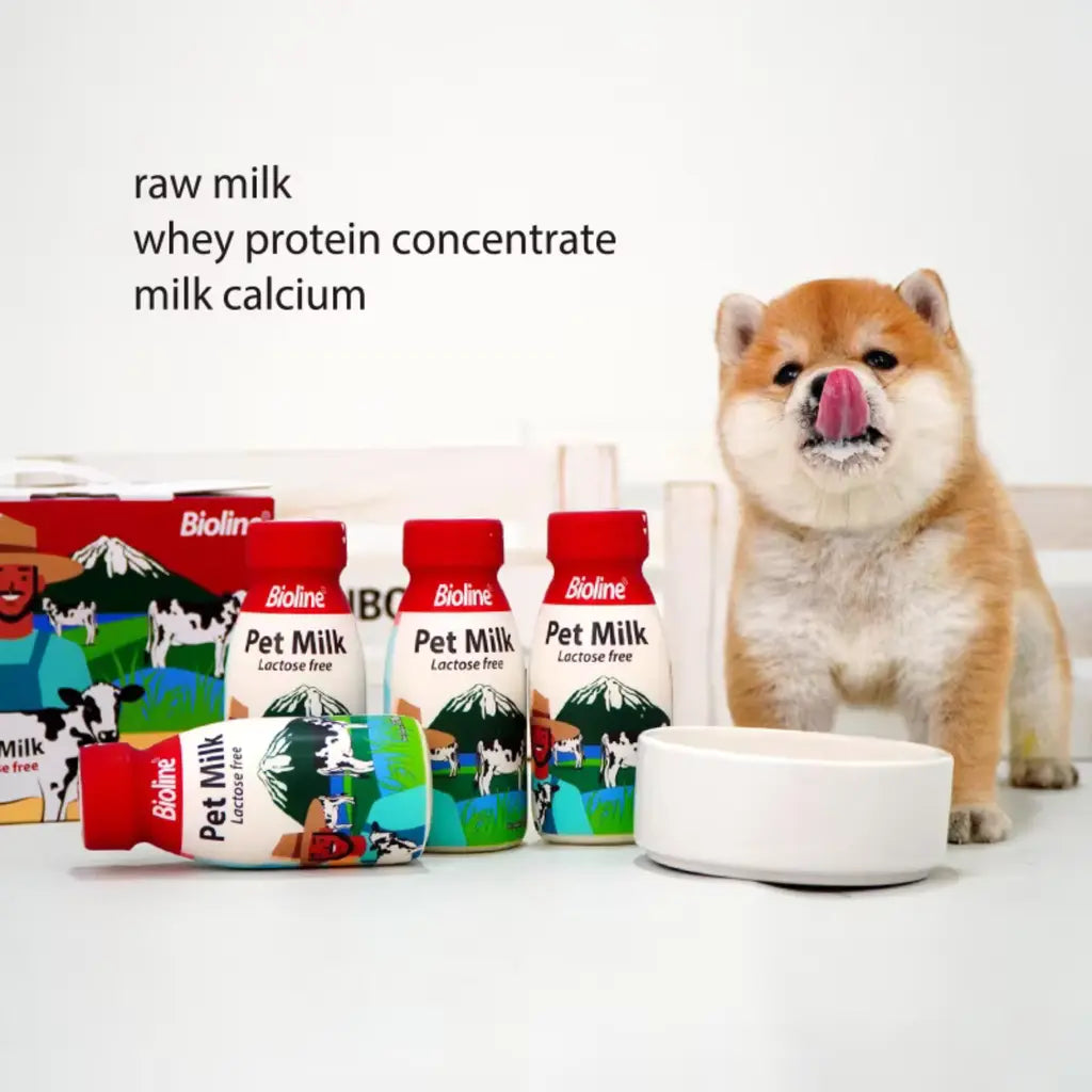 BIOLINE PET MILK FOR CATS AND DOGS LACTOSE FREE 220ML Bioline