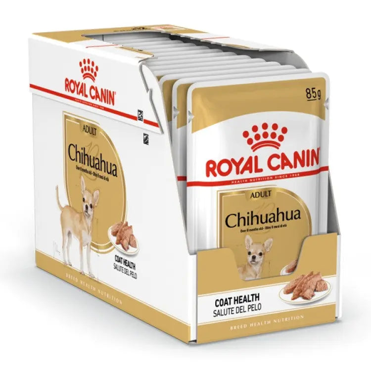 ROYAL CANIN BREED HEALTH NUTRITION CHIHUAHUA ADULT WET FOOD POUCH, 85G Royal Canin