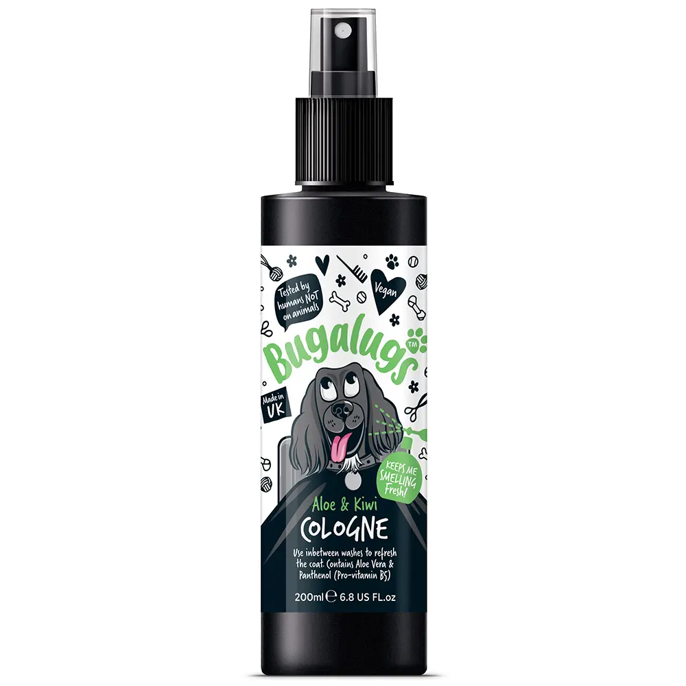Bugalugs Aloe & Kiwi Cologne 200ml (6.8 Fl Oz) Petszapp
