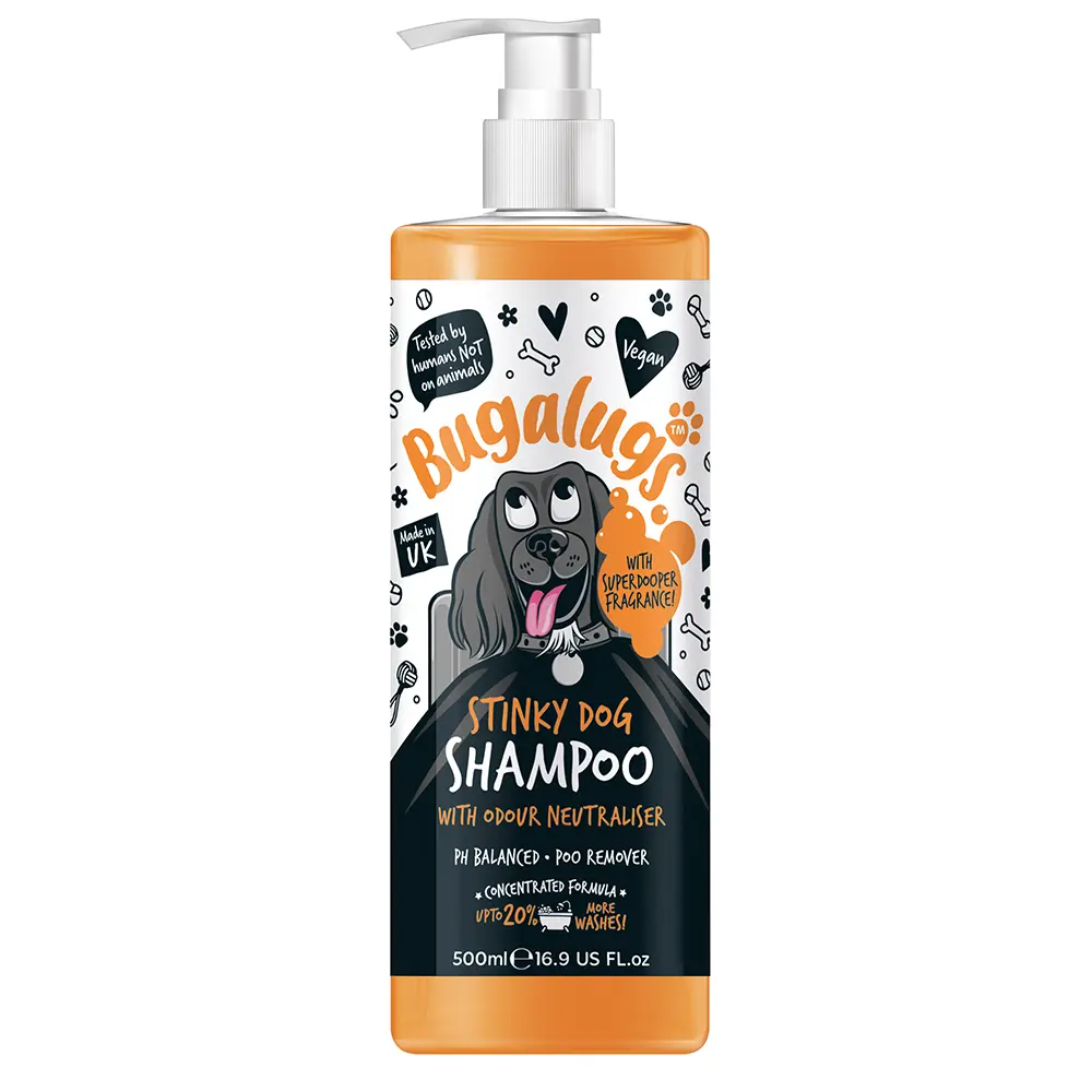 BUGALUGS STINKY DOG SHAMPOO 500ML BUGALUGS