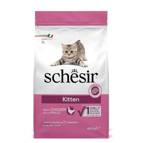 SCHESIR DRY FOOD FOR KITTENS WITH SINGLE PROTEIN SOURCE Schesir