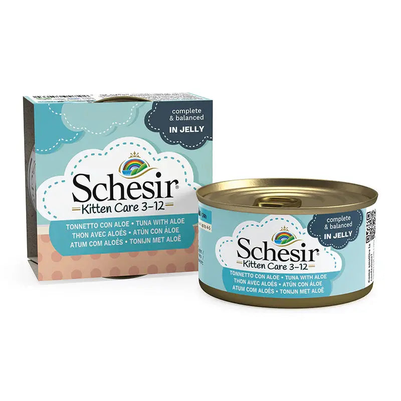 SCHESIR KITTEN CARE IN JELLY 3-12 WET FOOD Schesir