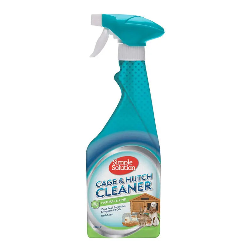 CAGE & HUTCH NATURAL ANTI-BACTERIAL CLEANER 500ML SIMPLE SOLUTION