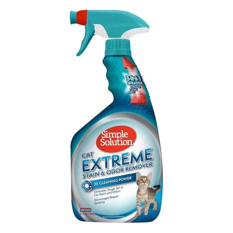 EXTREME CAT STAIN & ODOR REMOVER SIMPLE SOLUTION