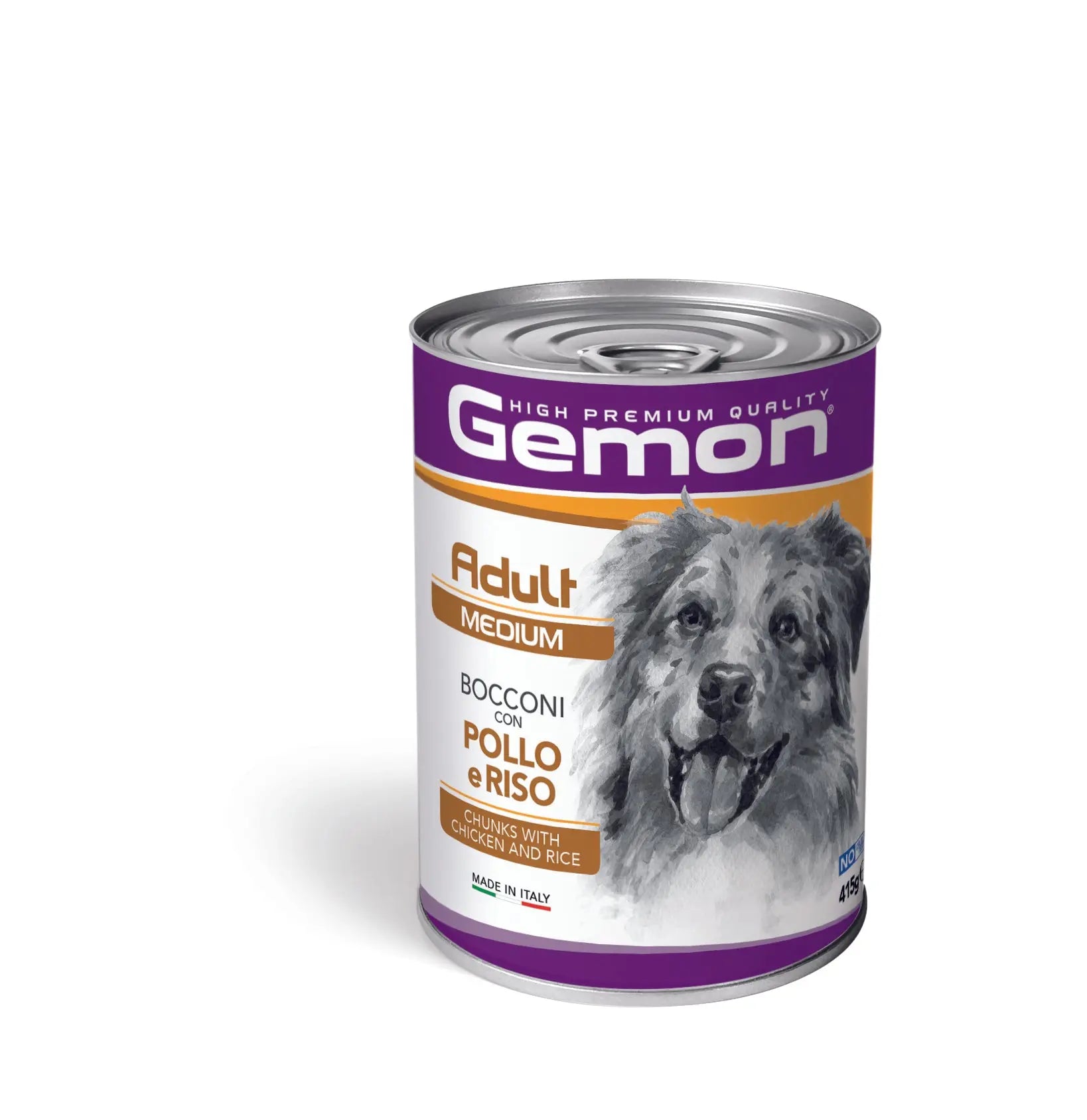 GEMON DOG ADULT MEDIUM WITH CHICKEN AND RICE 415 GM Gemon