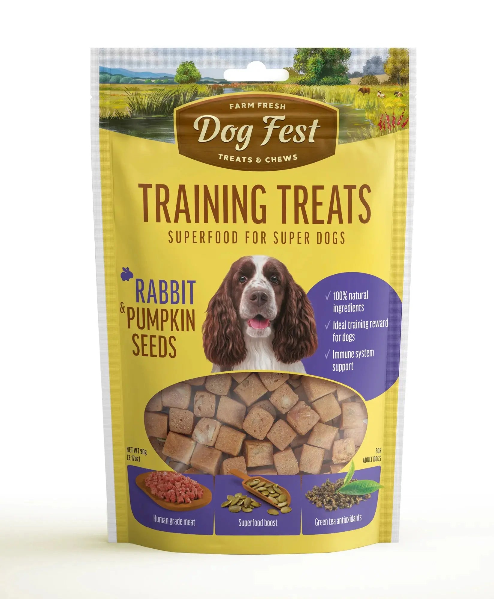 Dog Fest Training Treats 90g Petszapp