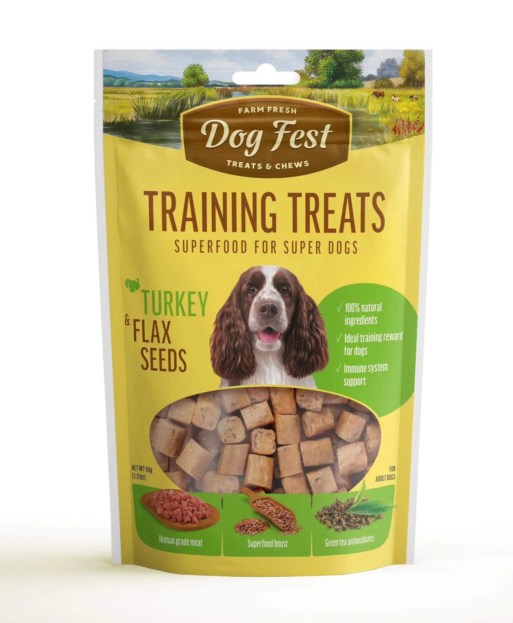 Dog Fest Training Treats 90g Petszapp