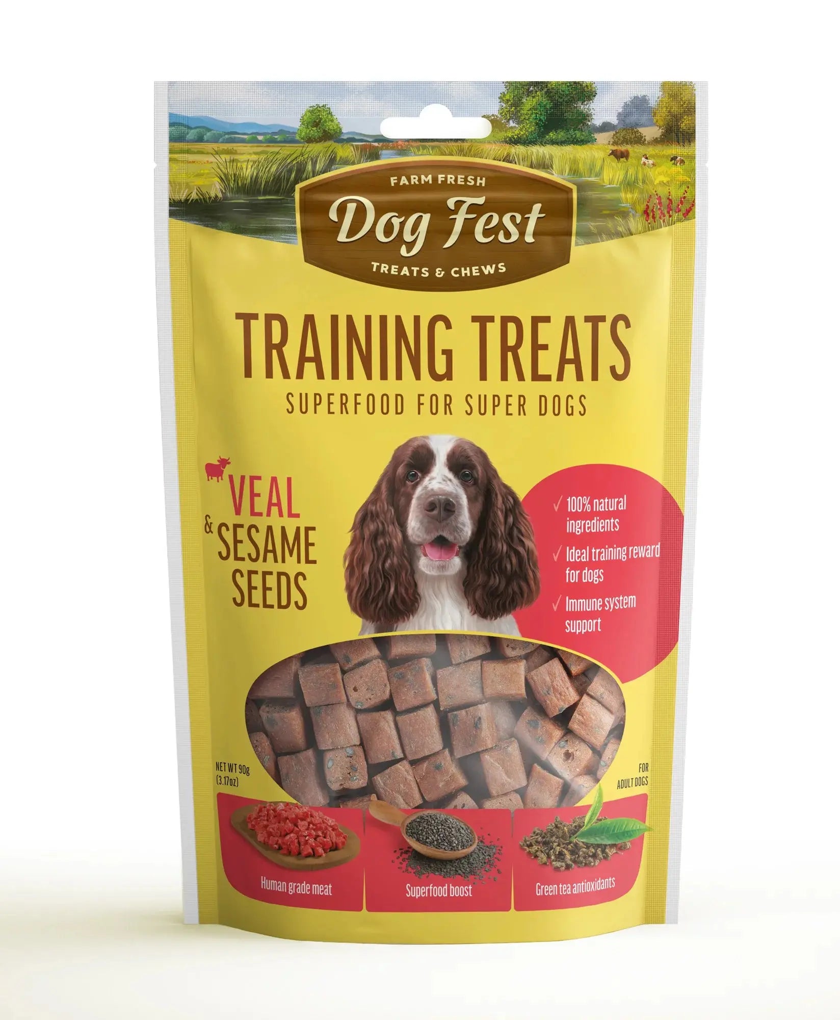 Dog Fest Training Treats 90g Petszapp