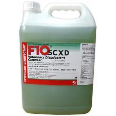 F10 SCXD VETERINARY DISINFECTANT CLEANSER F10