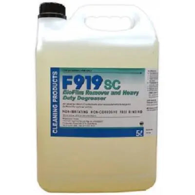 F919 SC Biofilm Remover  & Heavy Duty Degreaser F10