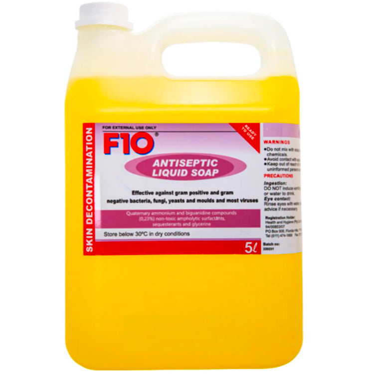 F10 ANTISEPTIC LIQUID SOAP WITH PUMP F10