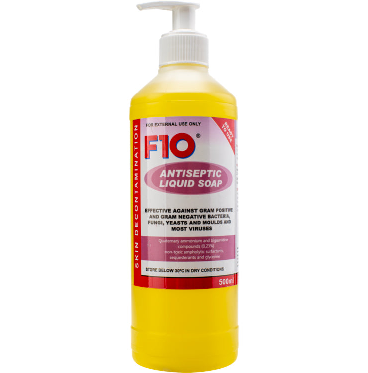 F10 ANTISEPTIC LIQUID SOAP WITH PUMP F10