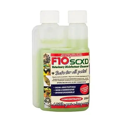 F10 SCXD VETERINARY DISINFECTANT CLEANSER F10