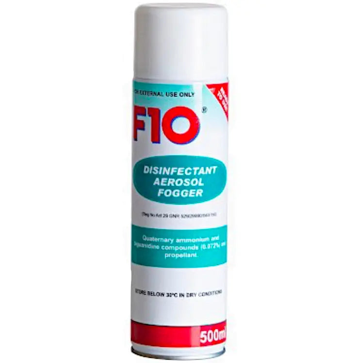 F10 DISINFECTANT AEROSOL FOGGER 500 ML F10