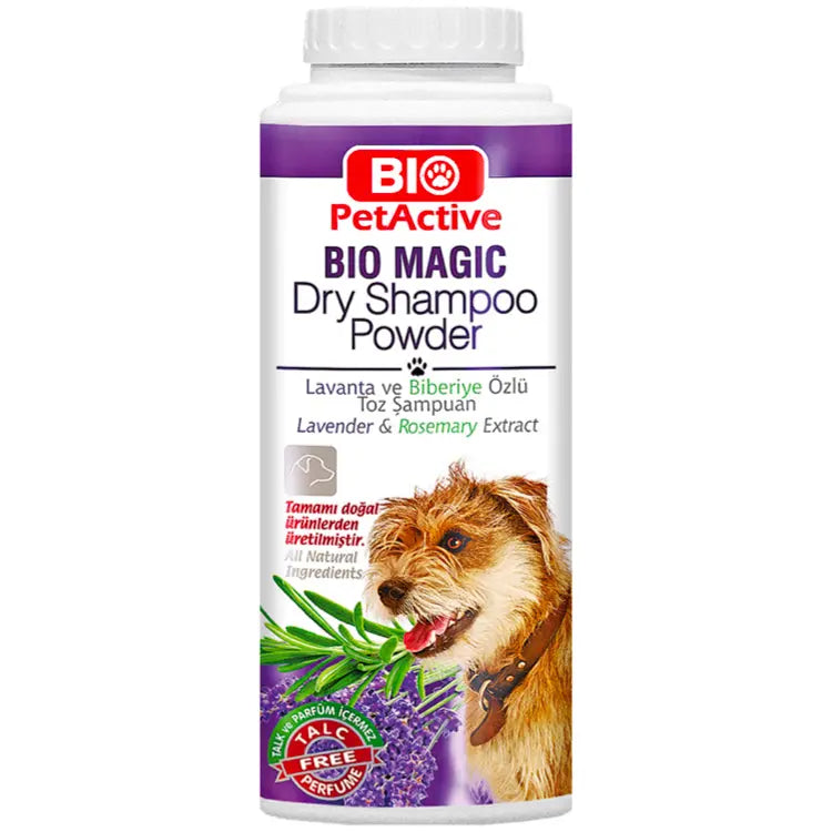 Bio PetActive Bio Magic Dry Shampoo Powder (For Dogs) 150gm Bio PetActive