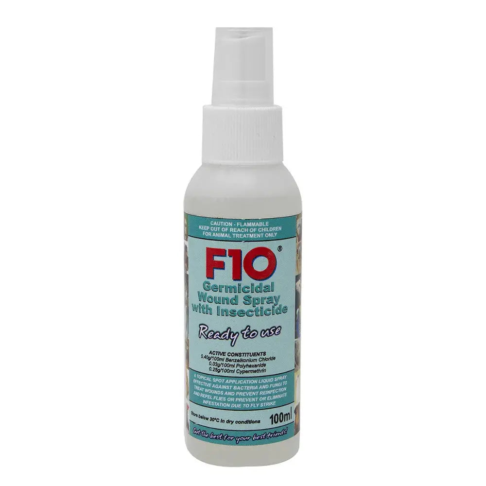 F10 GERMICIDAL WOUND SPRAY WITH INSECTICIDE F10