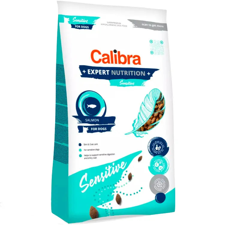 CALIBRA DOG EXPERT NUTRITION SENSITIVE SALMON DRY DOG FOOD 2 KG Calibra