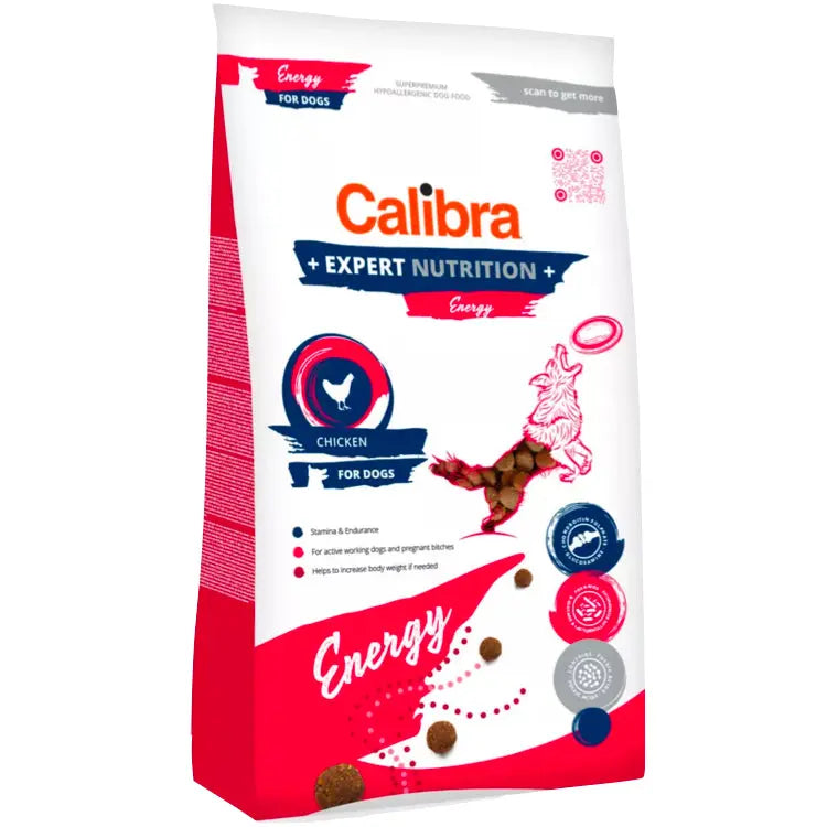 CALIBRA DOG ENERGY DRY DOG FOOD 12 KG Calibra