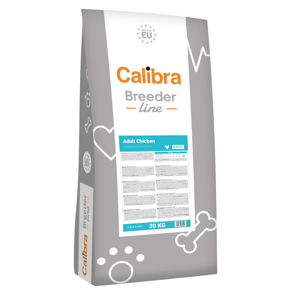 CALIBRA DOG BREEDER LINE P ADULT - CHICKEN DRY FOOD 20 KG Calibra