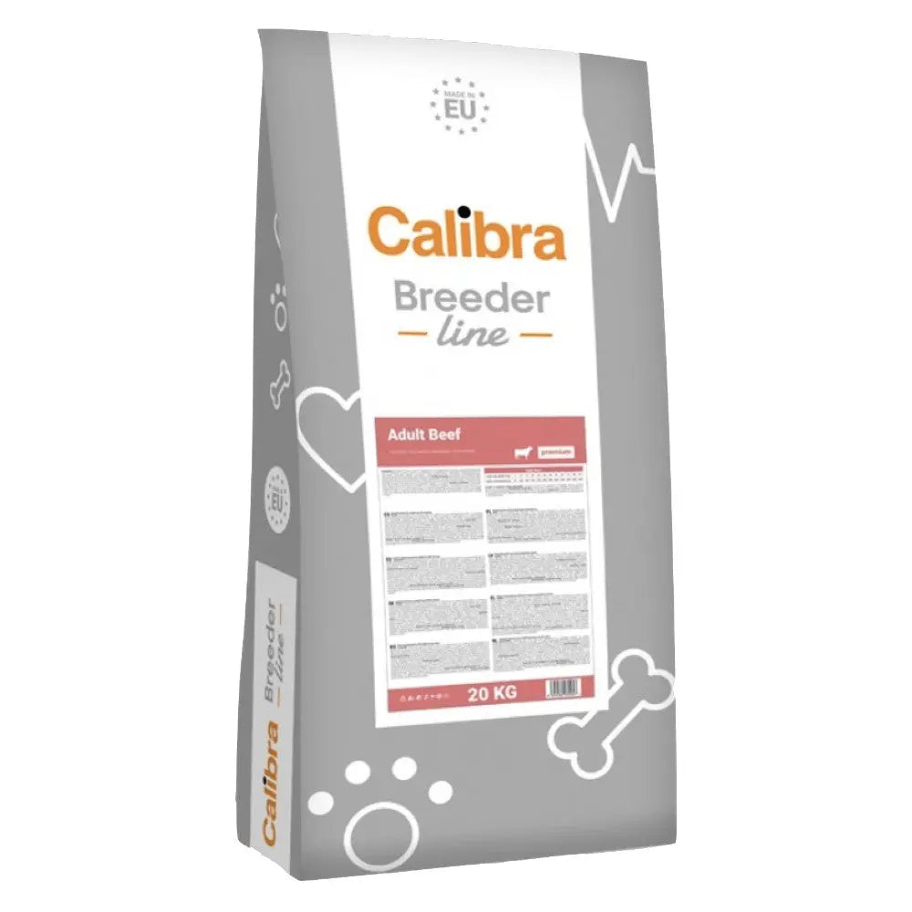 CALIBRA DOG BREEDER LINE P ADULT BEEF DRY FOOD 20 KG Calibra