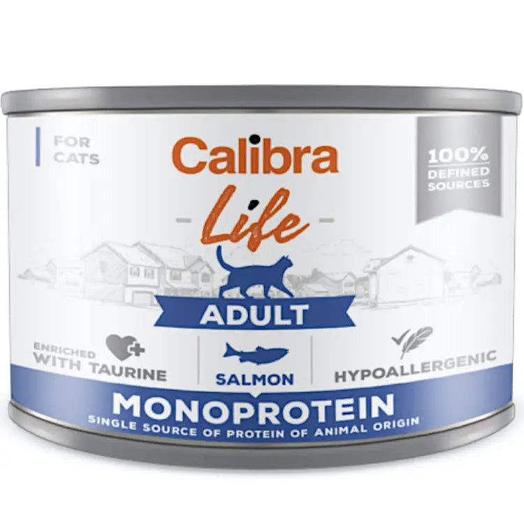 CALIBRA CAT LIFE CAN ADULT WET FOOD 200 GM Calibra