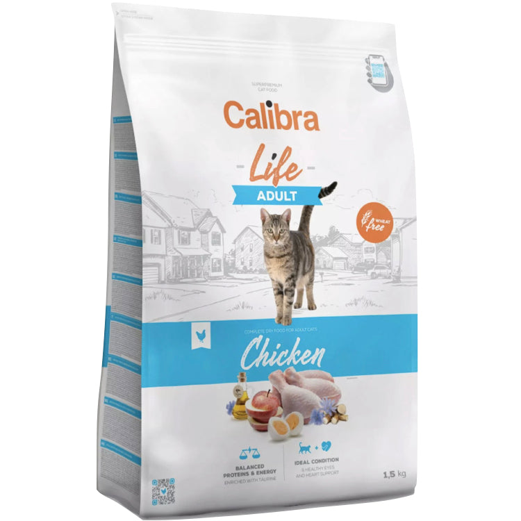 CALIBRA CAT LIFE ADULT CHICKEN DRY FOOD Calibra