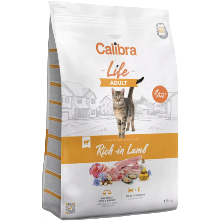 CALIBRA CAT LIFE ADULT LAMB DRY FOOD Calibra