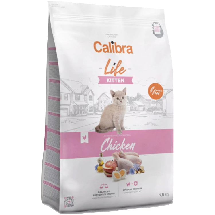 CALIBRA CAT LIFE KITTEN CHICKEN DRY FOOD Calibra